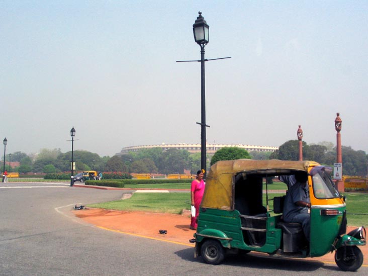Parliament Building, Rajpath at Rafi Marg, New Delhi, India