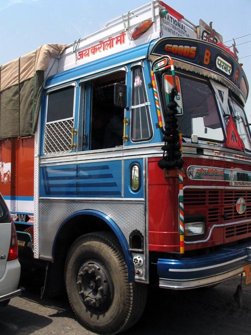 Tata Lorry, Agra-Fatehpur Sikri Road, Uttar Pradesh, India