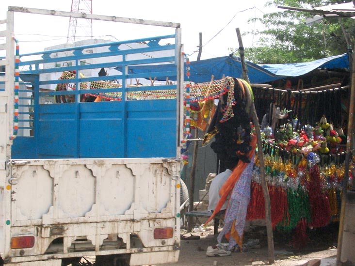 Lorry Decoration Roadside Stand, National Highway No. 8, Rajasthan, India
