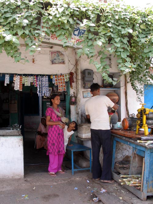 Sugar Cane Juice Shop, Ajmer, Rajasthan, India