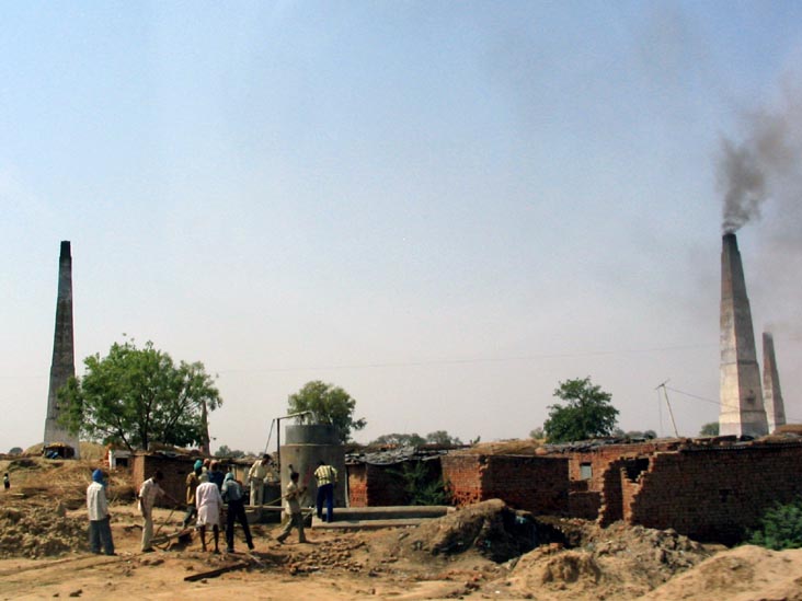 Brickyards, Hathar, Rajasthan, India