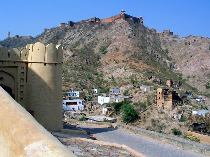 Jaigarh Fort From Amber Palace, Amber, Rajasthan, India