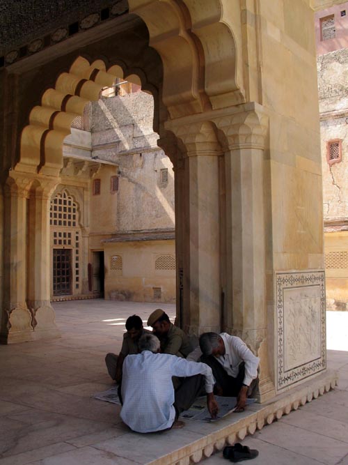 Jas Mandir, Amber Palace, Amber, Rajasthan, India