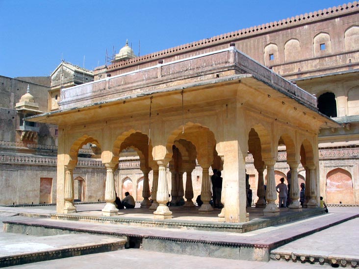 Baradari, Amber Palace, Amber, Rajasthan, India