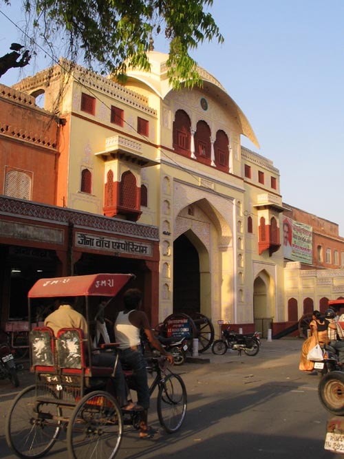 Rickshaw, Old City, Jaipur, Rajasthan, India