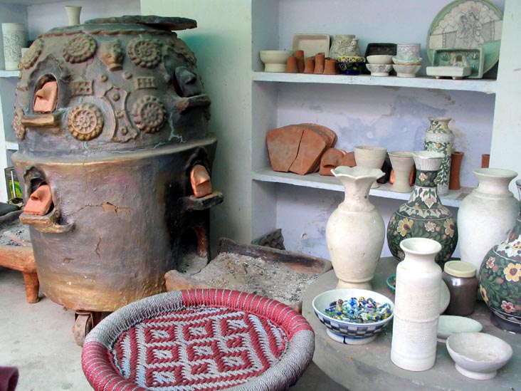 Kiln, Jaipur Blue Pottery Art Centre, Near Jain Mandir, Amer Road, Jaipur, Rajasthan, India