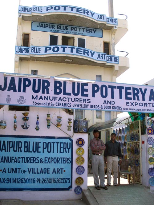 Jaipur Blue Pottery Art Centre, Near Jain Mandir, Amer Road, Jaipur, Rajasthan, India