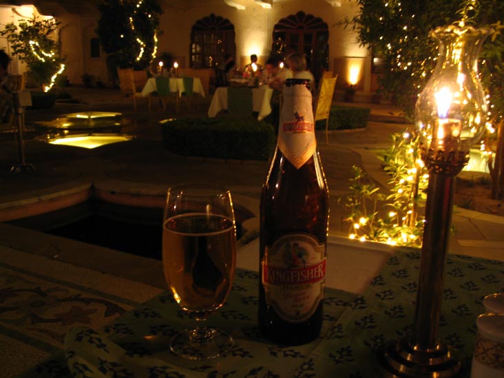 Kingfisher Beer, Samode Haveli, Gangapole, Jaipur, Rajasthan, India