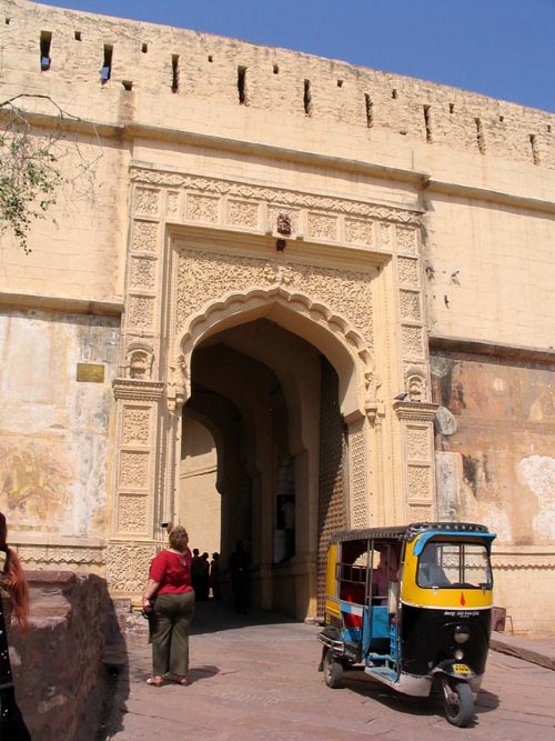 Gate, Mehrangarh, Jodhpur, Rajasthan, India