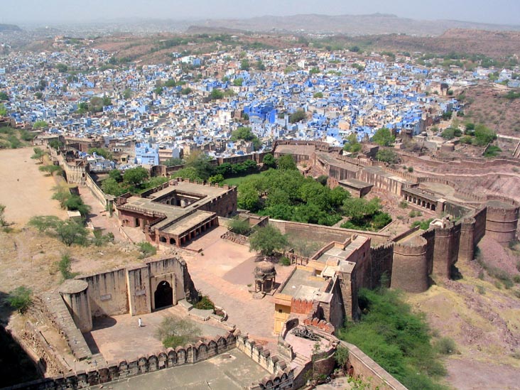 View From Mehrangarh, Jodhpur, Rajasthan, India