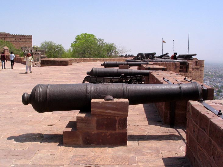 Cannons, Mehrangarh, Jodhpur, Rajasthan, India