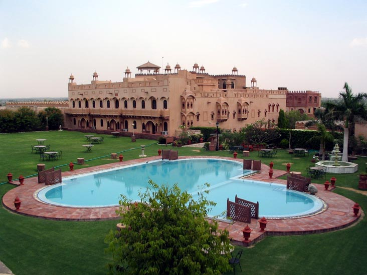Pool, Khimsar Fort, Khimsar, Rajasthan, India