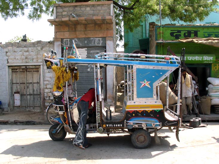 Autorickshaw, Khinwsar, Rajasthan, India