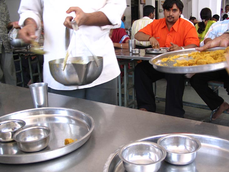 Thali, Jain Cafeteria, Ranakpur, Rajasthan, India