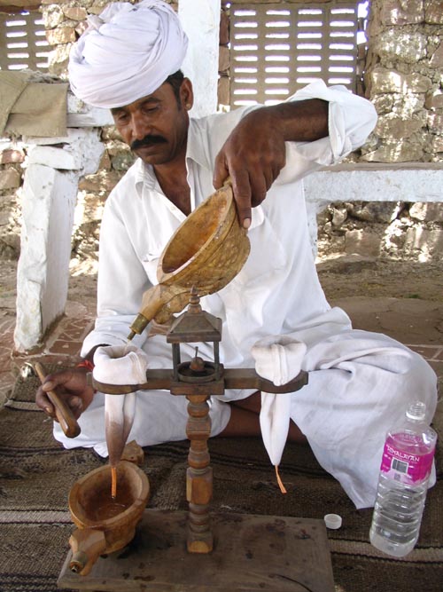 Opium Ceremony, Salawas, Rajasthan, India