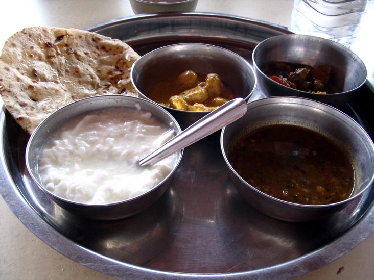 Thali, Shiv Bhole Restaurant, National Highway No. 65 Between Kilometer Markers 230 and 231, Rajasthan, India