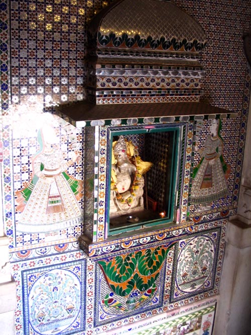 Ganesh, City Palace, Udaipur, Rajasthan, India
