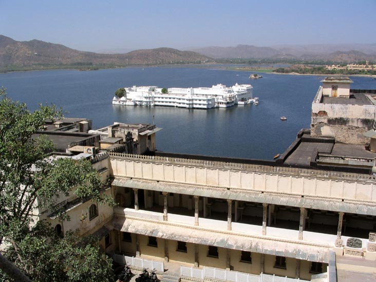 Lake Palace From City Palace, Udaipur, Rajasthan, India