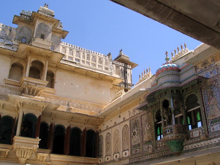 Mor Chowk, City Palace, Udaipur, Rajasthan, India