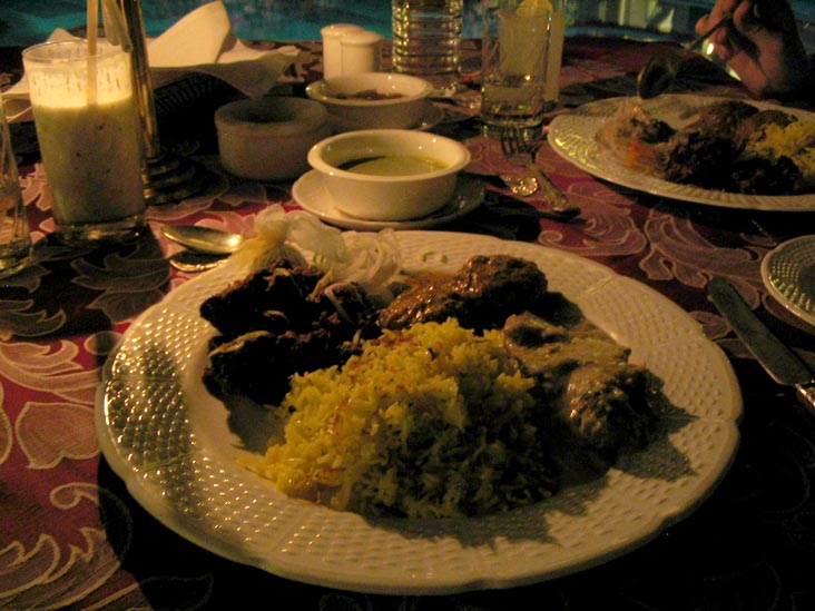 Dinner, Shiv Niwas Palace Hotel, Udaipur, Rajasthan, India