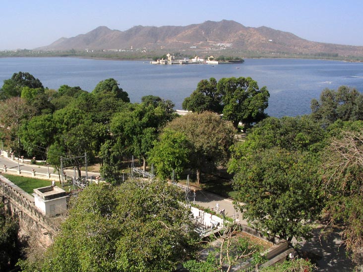 Lake Pichola From Shiv Niwas Palace Hotel, Udaipur, Rajasthan, India