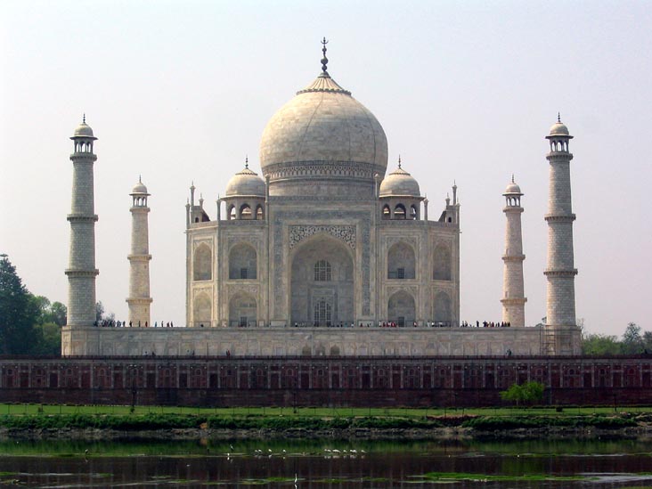 Taj Mahal From Mehtab Bagh, Agra, Uttar Pradesh, India