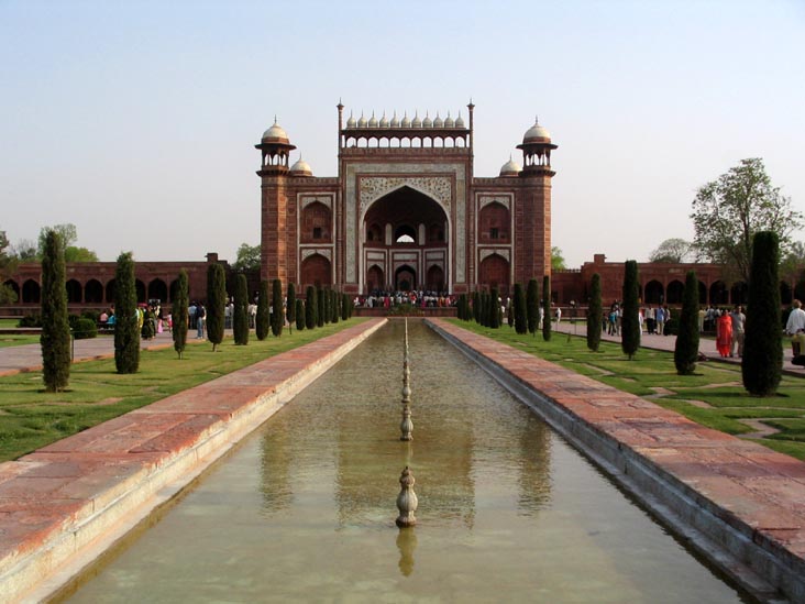Gateway, Garden, Taj Mahal, Agra, Uttar Pradesh, India
