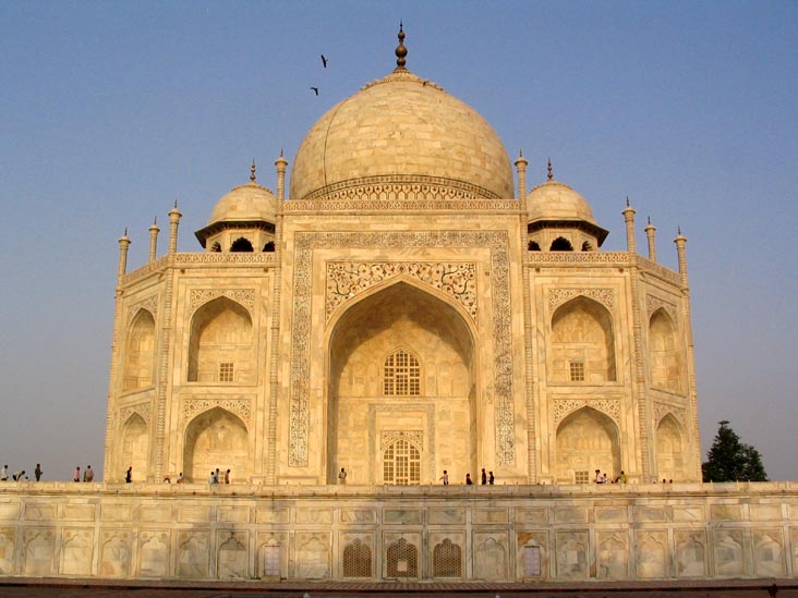 Taj Mahal From Plinth, Agra, Uttar Pradesh, India