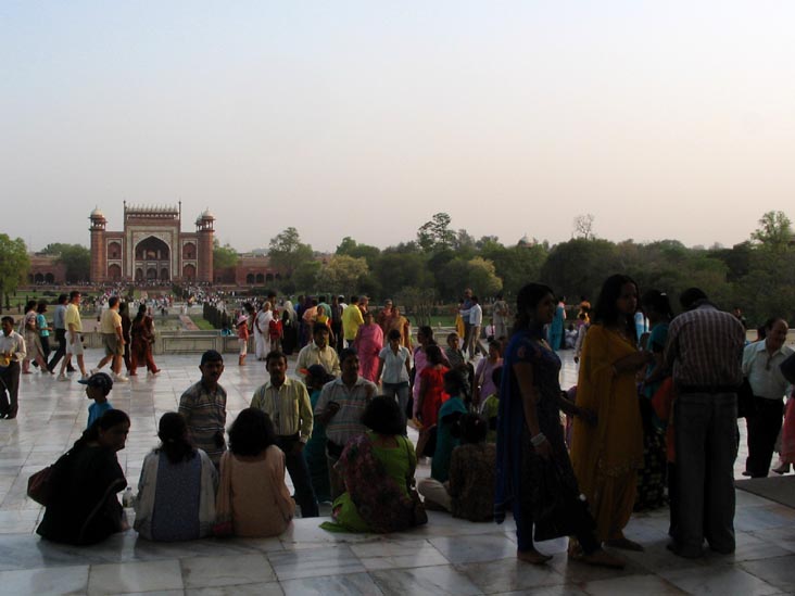 Plinth, Taj Mahal, Agra, Uttar Pradesh, India
