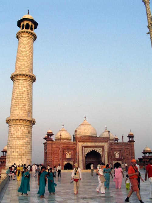 Minaret, Jawab, Taj Mahal, Agra, Uttar Pradesh, India