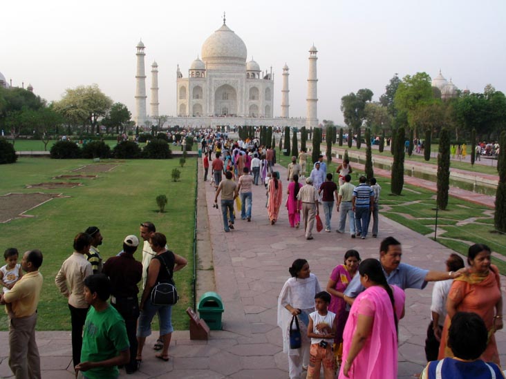 Taj Mahal From The Garden, Agra, Uttar Pradesh, India