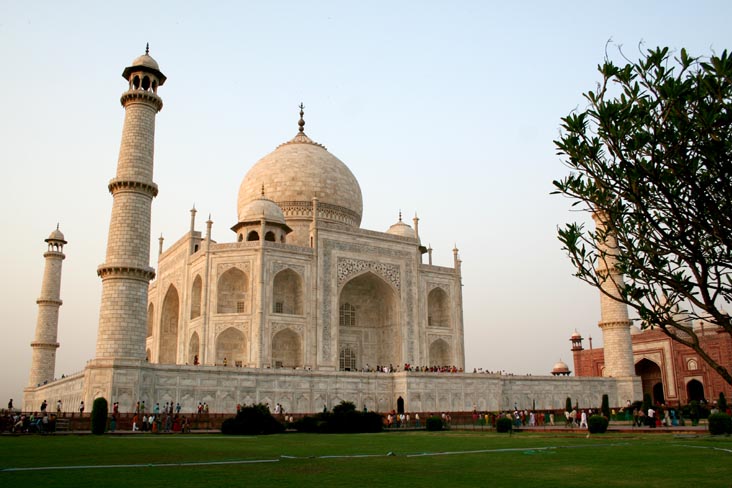 Taj Mahal From Garden, Agra, Uttar Pradesh, India