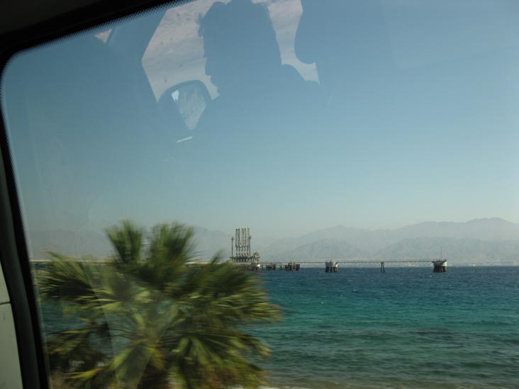 Red Sea From Route 90, Eilat, Israel