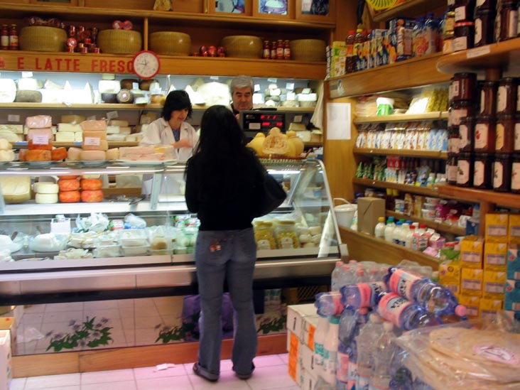 Cheese, Mercato delle Erbe (Ugo Bassi Market), Bologna, Emilia-Romagna, Italy