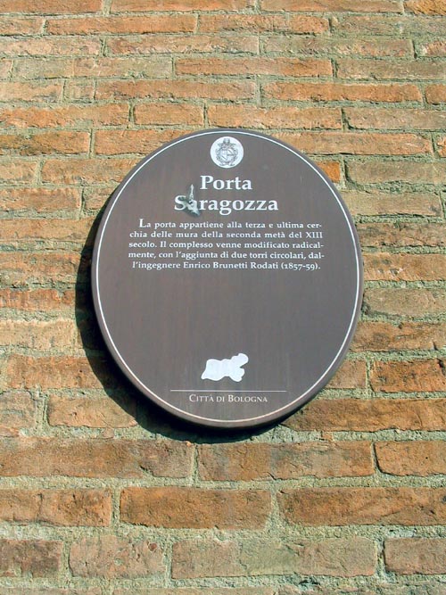 Porta Saragozza, Via Saragozza, Bologna, Emilia-Romagna, Italy