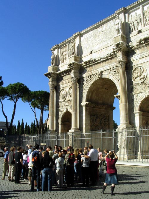 Arch of Constantine (Arco di Constantino), Rome, Lazio, Italy