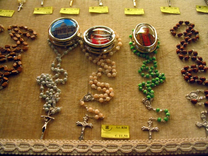 Rosaries, Vatican City Gift Shop/Post Office, Vatican City