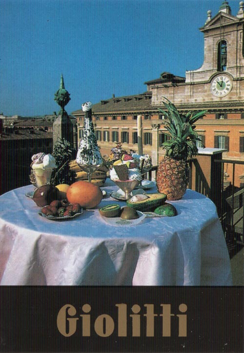 Postcard, Giolitti al Vicario, Via Uffici del Vicario, 40, Rome, Lazio, Italy