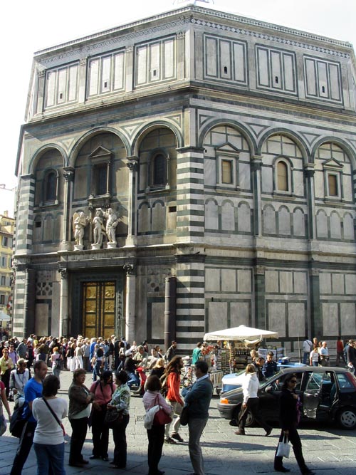 Baptistery, Piazza Del Duomo, Florence, Tuscany, Italy