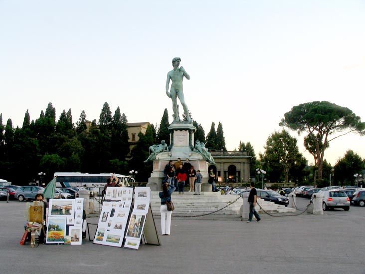 David, Piazzale Michelangelo, Florence, Tuscany, Italy
