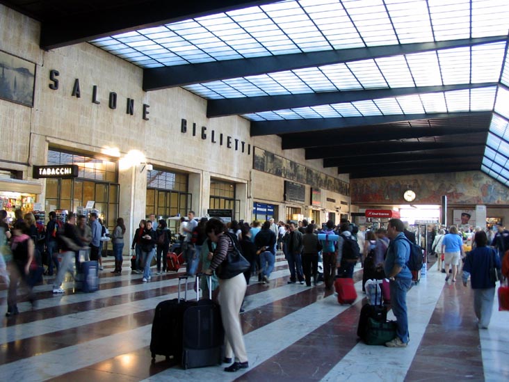 Florence Train Station (Stazione di Santa Maria Novella), Florence, Tuscany, Italy