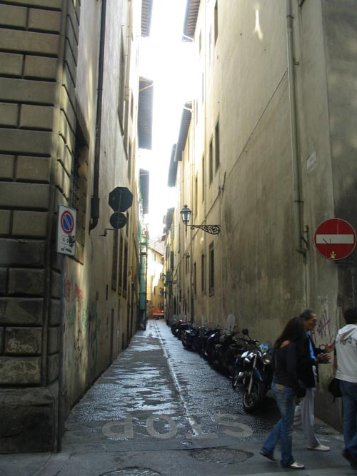 Via Maggio at Via dei Velluti, Oltrarno, Florence, Tuscany, Italy