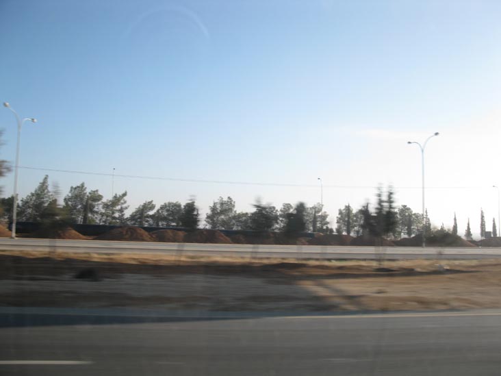 Disi Water Pipeline Construction, Desert Highway (Highway 15) South of Amman, Jordan