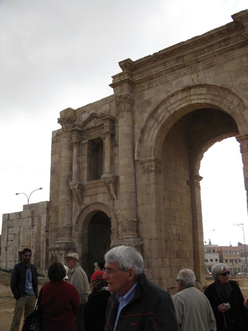 Hadrian's Arch, Jerash, Jordan