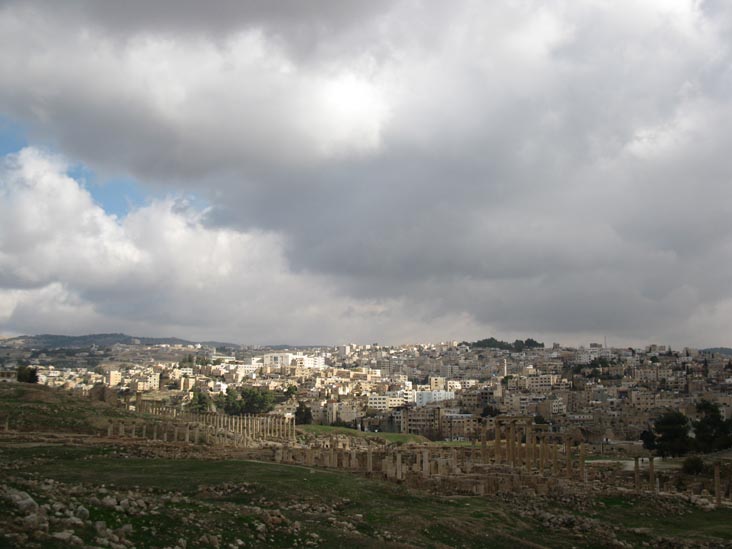 View Toward Cardo Maximus, Jerash, Jordan