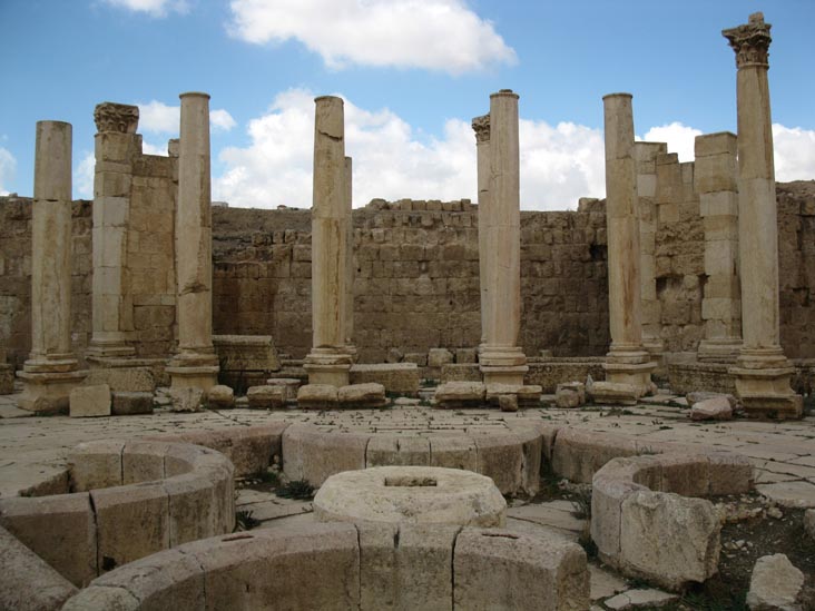 Macellum, Jerash, Jordan