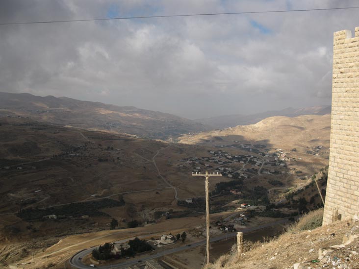 View From Karak Castle, Karak, Jordan