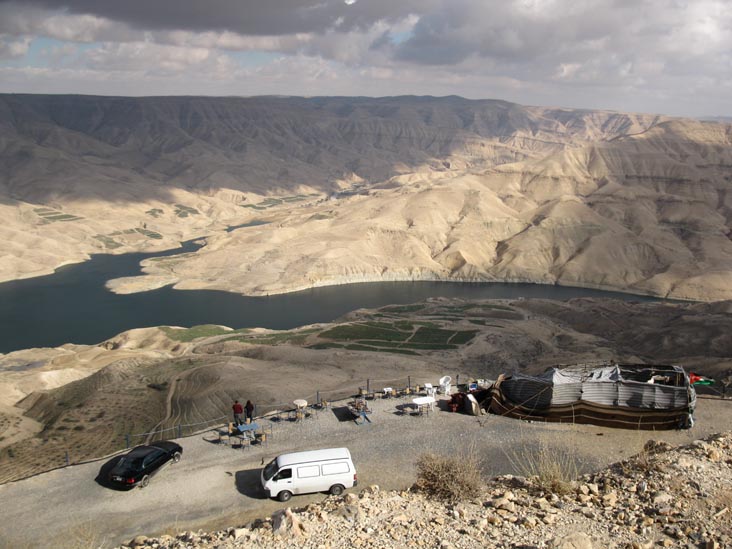 Reservoir From King's Highway, Wadi Mujib, Jordan
