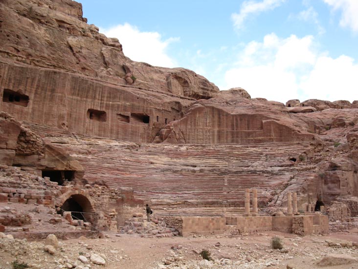 Theater, Petra, Wadi Musa, Jordan