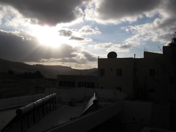 View From Balcony, Room 360, Petra Palace Hotel, Wadi Musa, Jordan